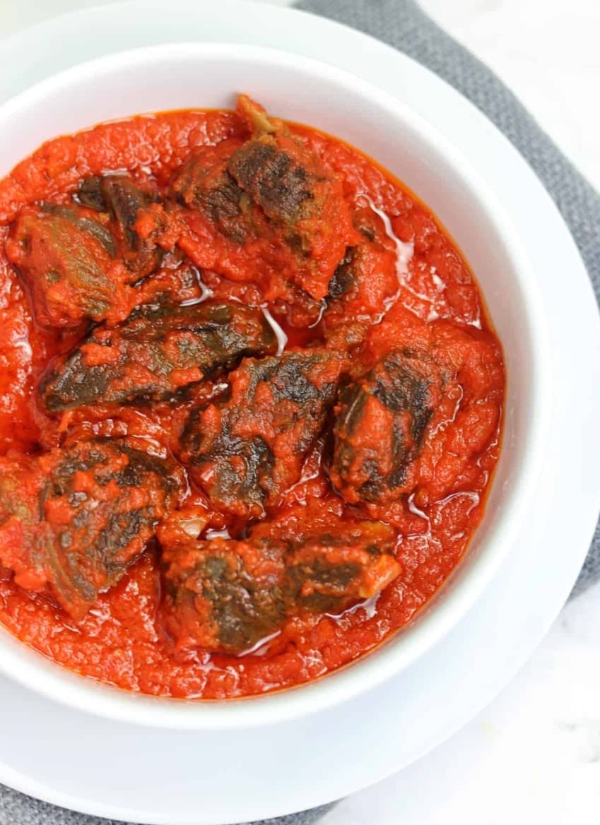 Fried Beef in Stew