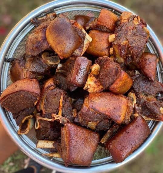 Fried Goat